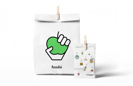 Foodsi marka design branding